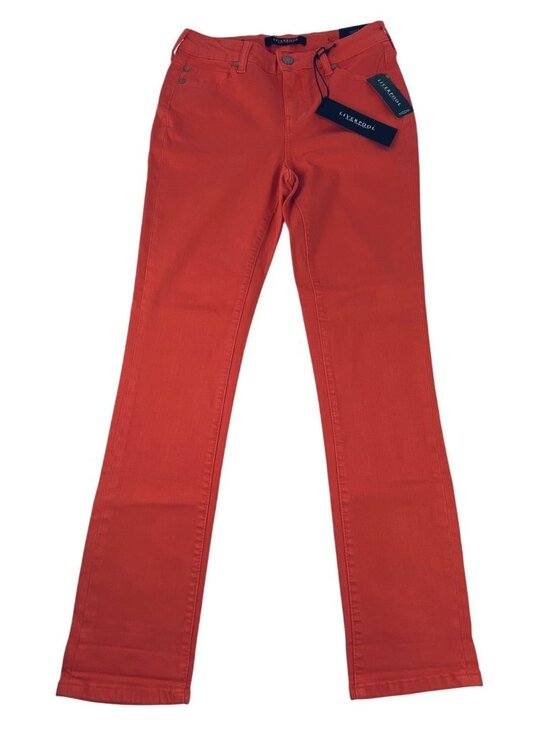 Liverpool Denim - NWT Liverpool Women's Bittersweet Coral Cami-Crop Jeans Size 2/26